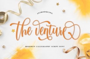 the venture Font Download