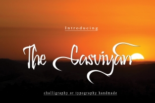 The Casviyan Font Download
