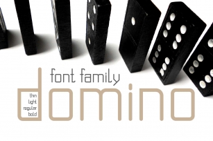 Domino font family Font Download