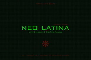 Neo Latina Font Download