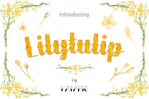 Lilytulip Script Font Font Download