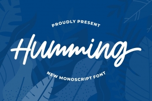 Humming - Monoscript Font Font Download