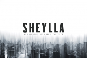 Sheylla Sans Serif Typeface Font Download