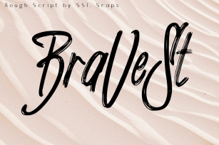 BraVeSt Brush Script Font Download