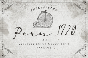 Paris 1920 Font Download