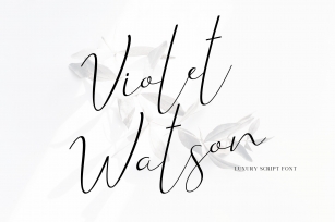 Violet Watson - Script Font YR Font Download