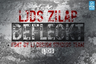 LJDS Zilap Befleckt Font Download