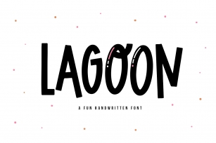 Lagoon - A Fun Handwritten Font Font Download