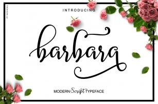 Barbara Script Font Download