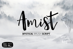 Amist Mystical Script Fonts Font Download