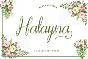 Halayna Font Download