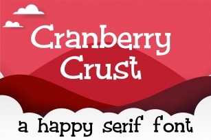 PN Cranberry Crust Font Download