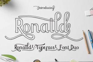 Ronalld Font Duo Font Download