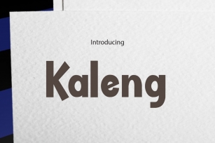 Kaleng Font Download