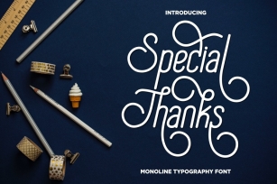 Special Thanks Font Download