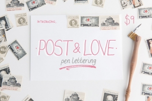Post & Love Font Font Download