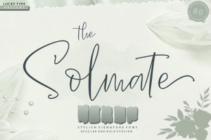 The Solmate Signature Script Font Download