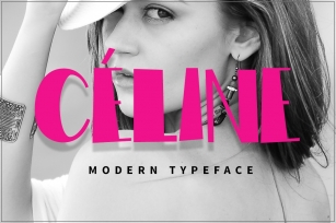 Celine Modern Typeface Font Download