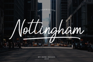 Nottingham Script Font Download