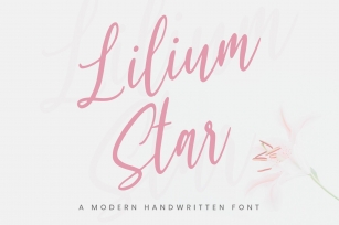 Lilium Star Font Download