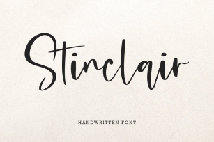 Stinclair Handwritten Font Download