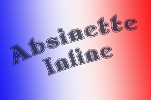 Absinette Inline Font Download