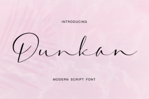 Dunkan Font Download