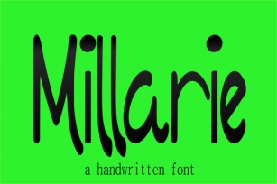 Millarie Font Download