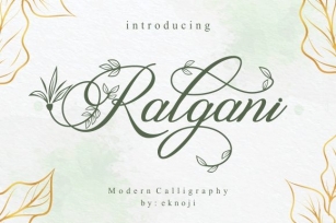 Ralgani Font Download