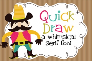 ZP Quick Draw Font Download