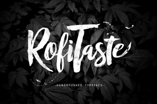 RofiTaste Typeface Font Download