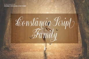 Constu00e2ncia Script Family Font Download