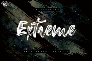 New Extreme Brush Font Font Download