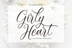 Girly Heart Font Download