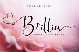 Brillia Calligraphy Font Download