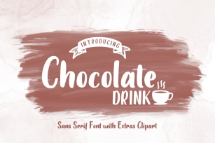 Chocolate DRINK Font Font Download