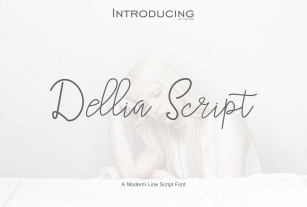 Dellia script Font Download