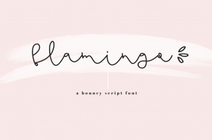 Flamingo - Handwritten Script Font Font Download