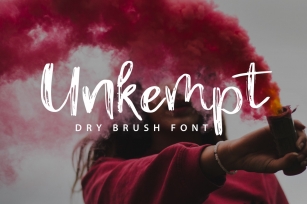 Unkempt | Dry Brush Font Font Download