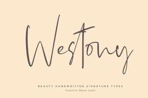 Westony Signature Script Font Download