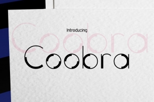 Coobra Font Download