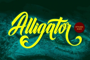 Alligator Font Font Download