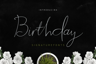 Birthday Script Font Download