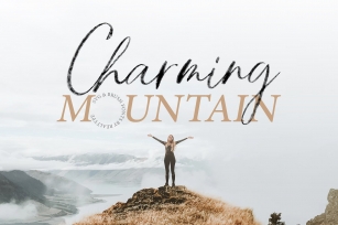 Charming Mountain - SVG Font Download