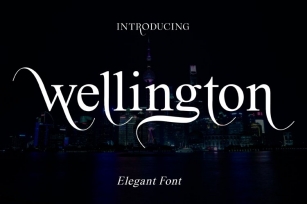 wellington Font Download