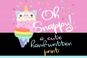 PN Oh Snappy! Font Download