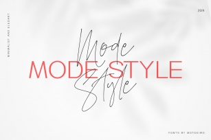 Mode Style Font Duo Font Download
