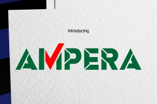 AMPERA Font Download