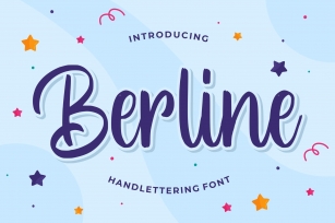 Berline - Handlettering Font Font Download