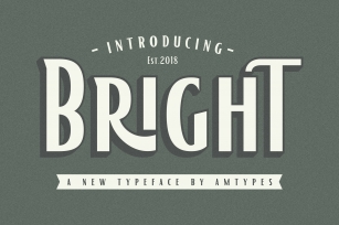Bright Font Font Download